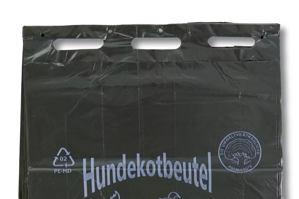 HDPE-Hundekotbeutel, 250 x 310 mm, schwarz, 95 % Rezyklat HDPE-Hundekotbeutel, 250 x 310 mm, schwarz, 95 % Rezyklat