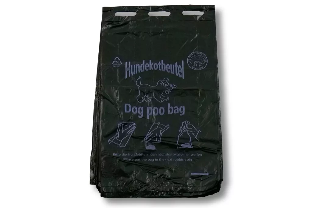 HDPE-Hundekotbeutel, 200 x 320 mm, schwarz, 95 % Rezyklat HDPE-Hundekotbeutel, 200 x 320 mm, schwarz, 95 % Rezyklat