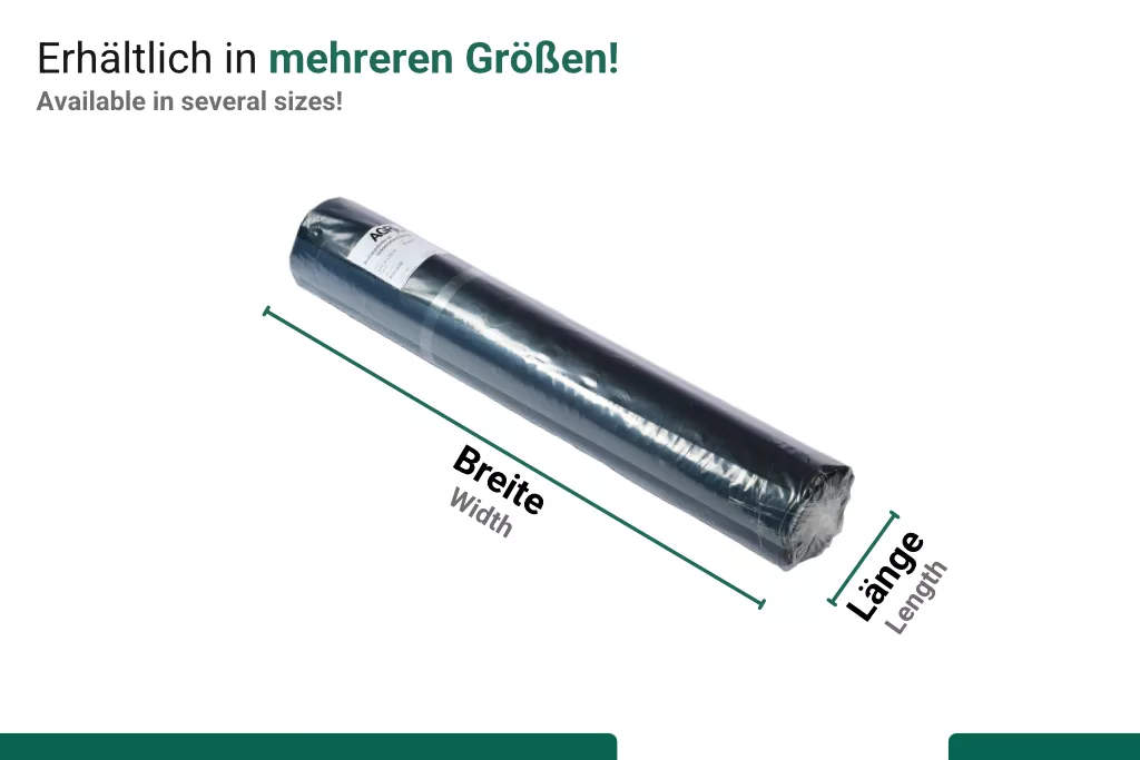 Unkrautvlies, 50 g/m², UV-stabilisiert, 2,4 x 100 m Unkrautvlies, 50 g/m², UV-stabilisiert, 2,4 x 100 m