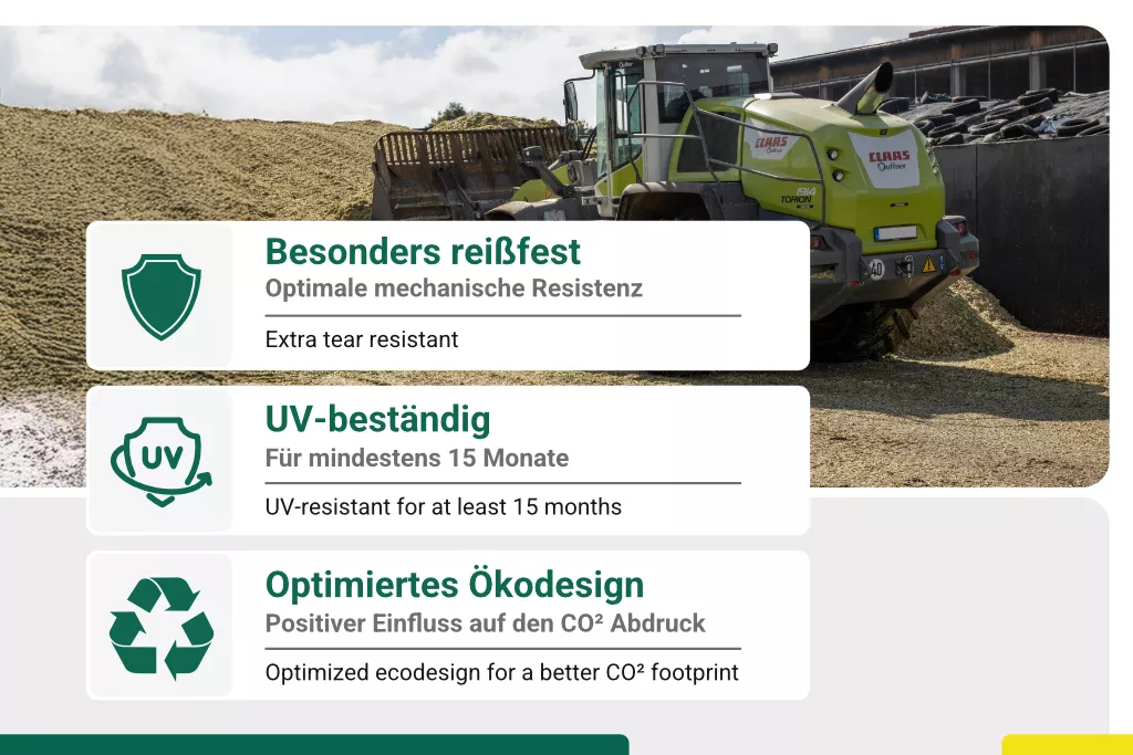 Silofolie AGRIplus, 7 x 25 m, 150my Silofolie AGRIplus, 7 x 25 m, 150my
