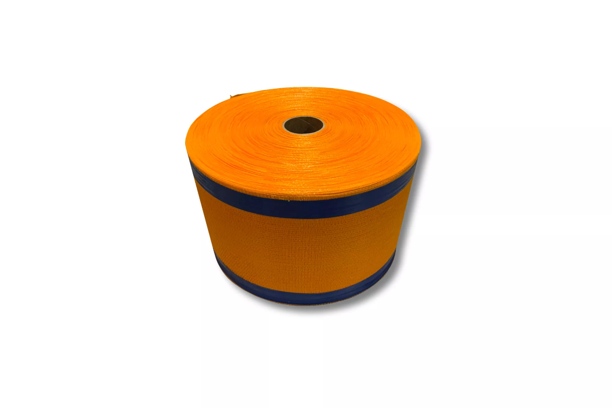 Kartoffelsäcke 10 kg auf Rolle, goldgelb / blau, 380 x 600 mm