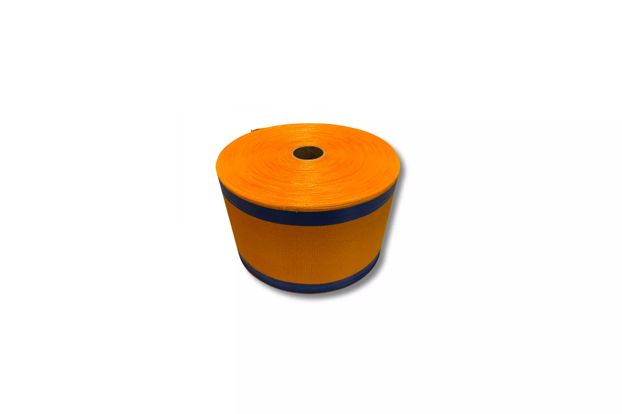Kartoffelsäcke 5 kg auf Rolle, goldgelb / blau, 340 x 460 mm