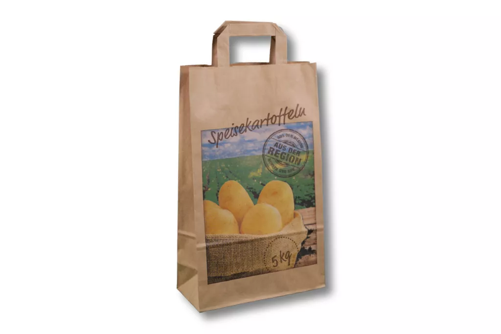 Papiertragetaschen 5 kg "Jutesack" Papiertragetaschen 5 kg "Jutesack"
