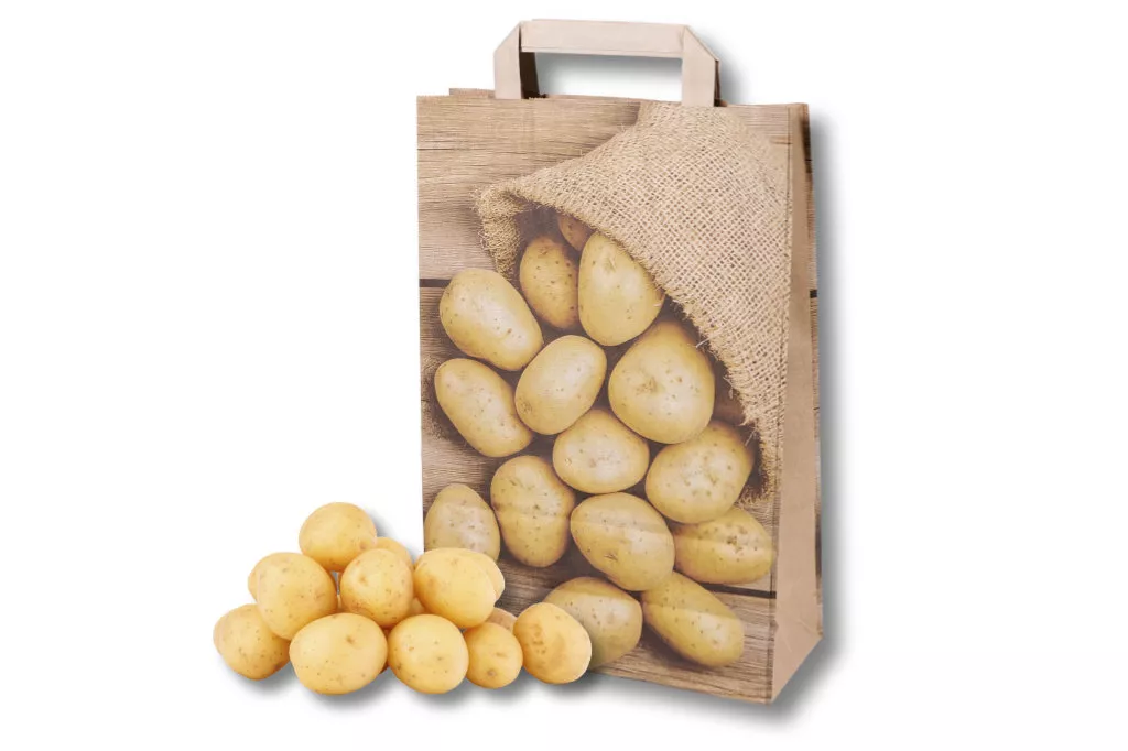 Papiertragetaschen 2,5 kg "Sichtfenster" Papiertragetaschen 2,5 kg "Sichtfenster"