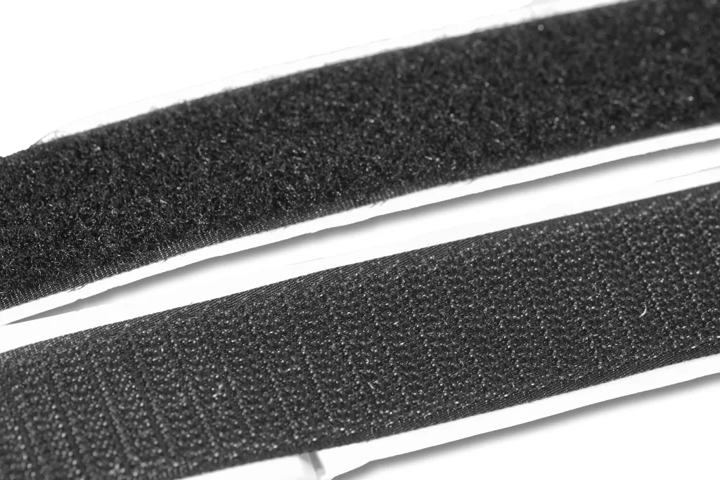 Klettband, schwarz, 16 mm breit, Hakenband Klettband, schwarz, 16 mm breit, Hakenband