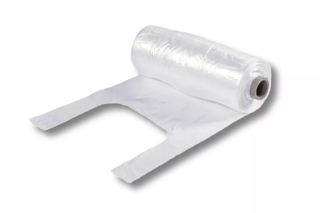 HDPE-Knotenbeutel, transparent, 215 + 120 x 380 mm, 8 µ HDPE-Knotenbeutel, transparent, 215 + 120 x 380 mm, 8 µ