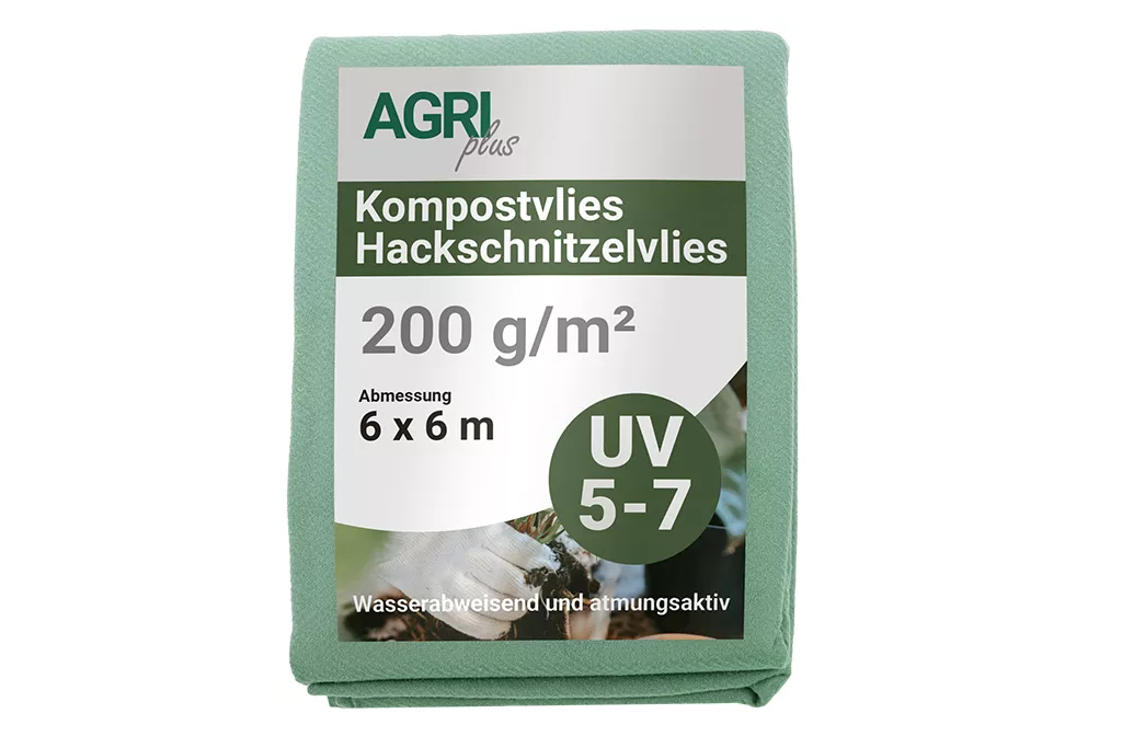 AGRIplus Kompostvlies / Hackschnitzelvlies 6 x 6 m