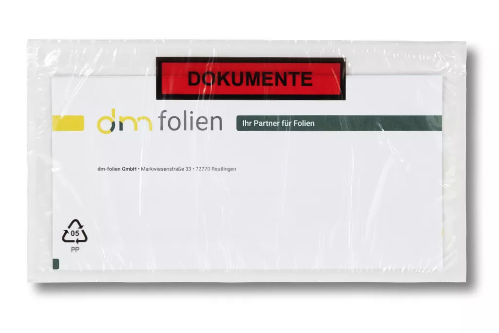 Lieferscheintaschen DIN Lang: Dokumente, transparent Lieferscheintaschen DIN Lang: Dokumente, transparent