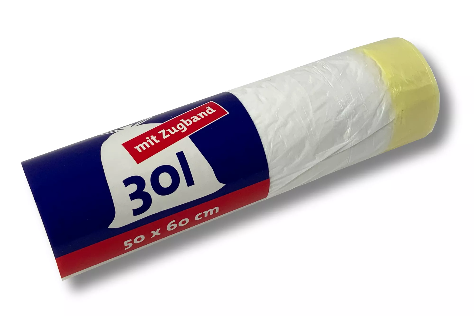 Müllbeutel, 30 Liter, weiß, 10,5 my, 500 x 600 mm, Premium
