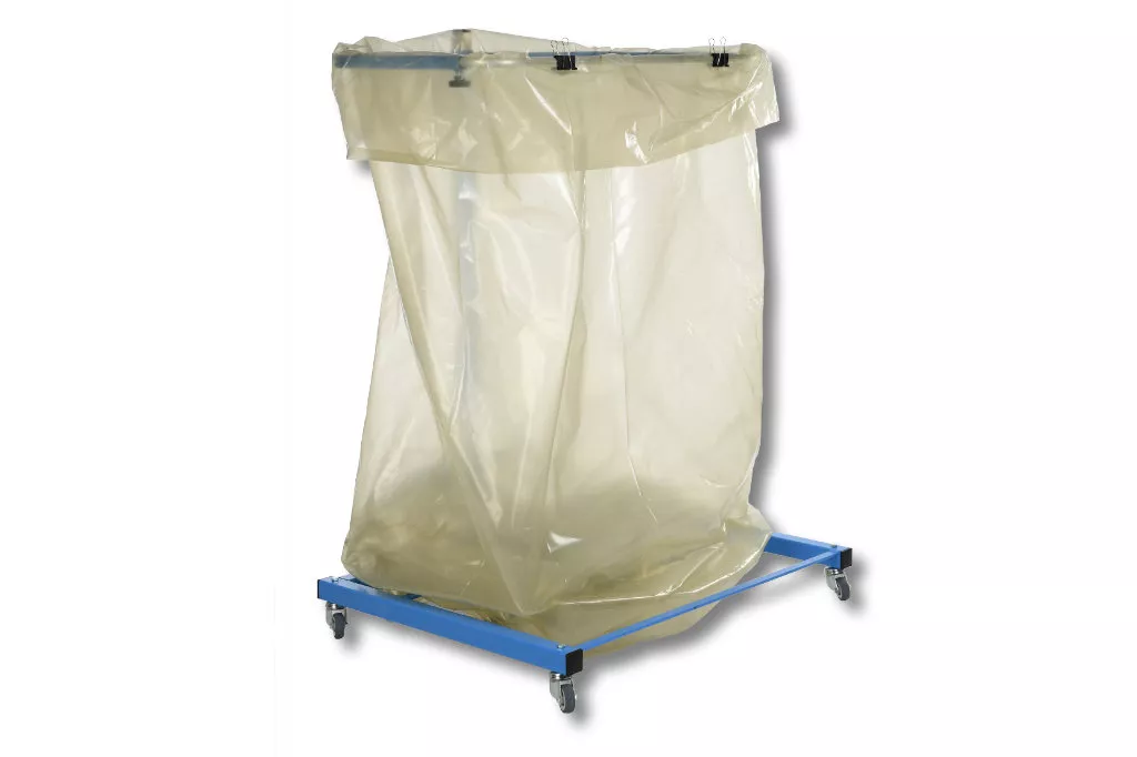 Müllsäcke, 1000 Liter, transparent, Typ 80 (60µ), 700+600 x 2200 mm, 95 % Rezyklat Müllsäcke, 1000 Liter, transparent, Typ 80 (60µ), 700+600 x 2200 mm, 95 % Rezyklat