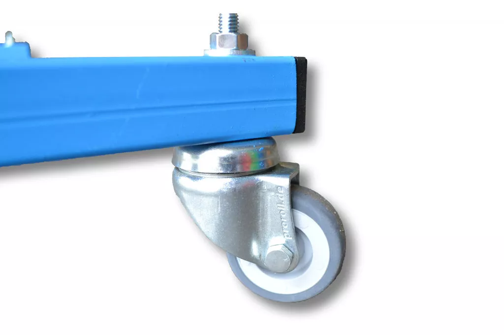 Müllsackständer für 1000 Liter, mit Laufrollen