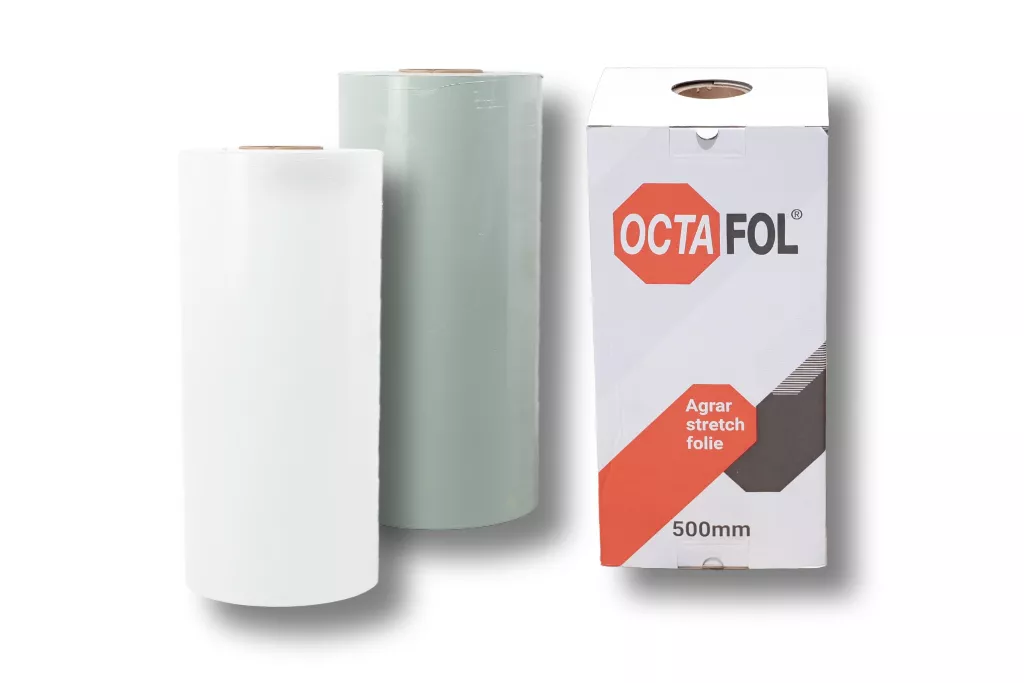 OCTAfol Agrarstretchfolie, 500 mm / 1800 m, weiß