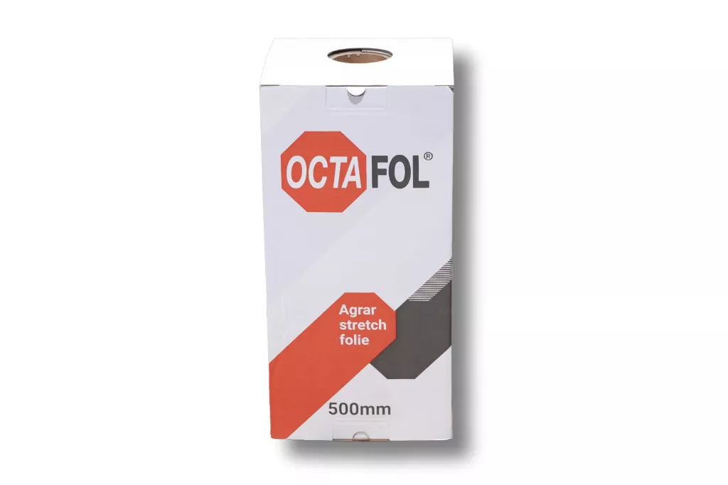 OCTAfol Agrarstretchfolie, 500 mm / 1800 m, weiß