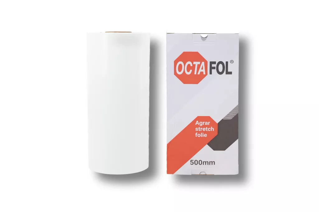 OCTAfol Agrarstretchfolie, 500 mm / 1800 m, weiß