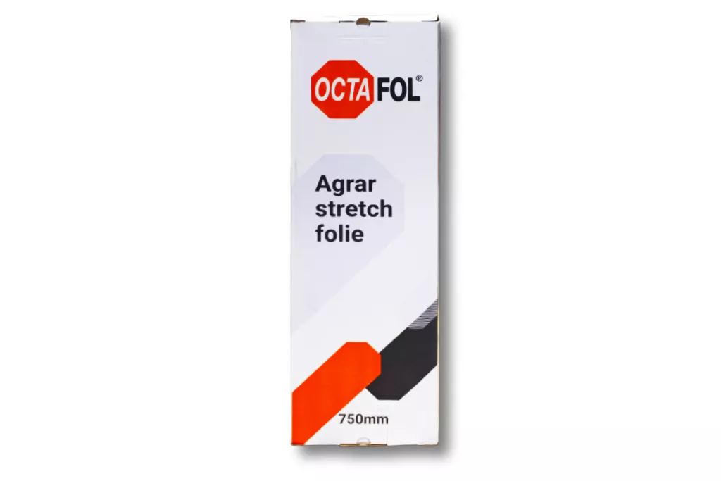 OCTAfol Agrarstretchfolie, 750 mm / 1500 m, weiß