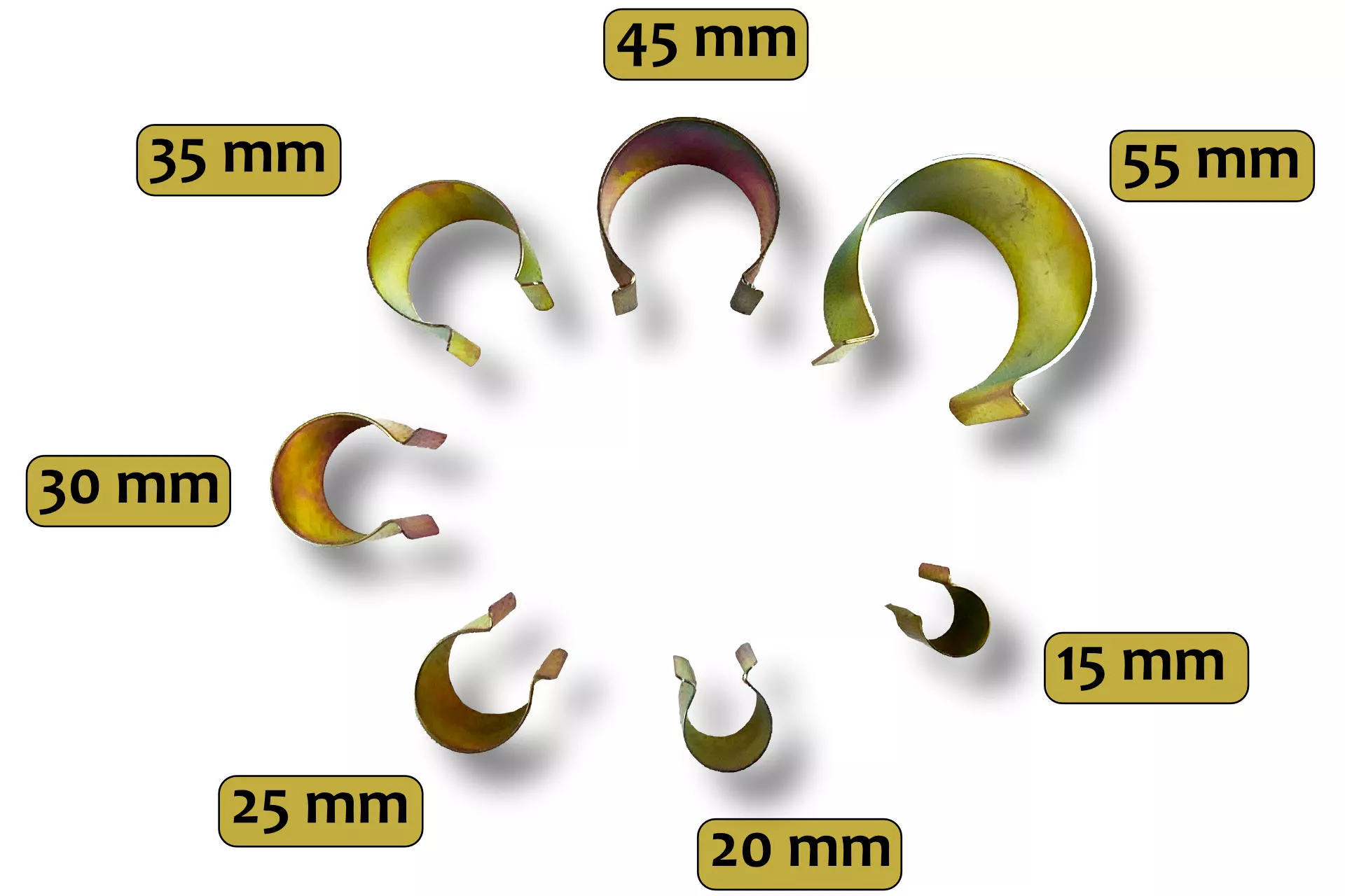 Omega-Clips 15 mm Omega-Clips 15 mm