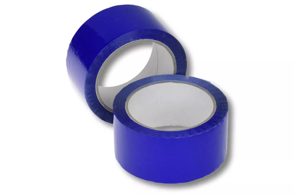 PP-Packband, 50 mm / 66 m, Acrylat, blau PP-Packband, 50 mm / 66 m, Acrylat, blau