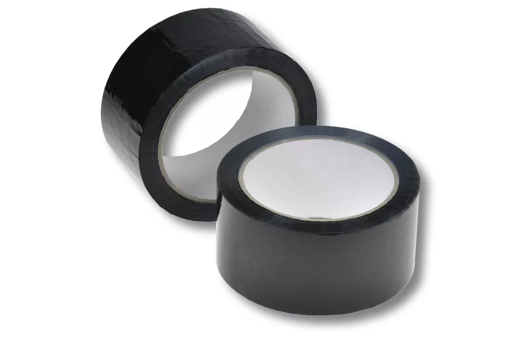 PP-Packband, 50 mm / 66 m, schwarz PP-Packband, 50 mm / 66 m, schwarz