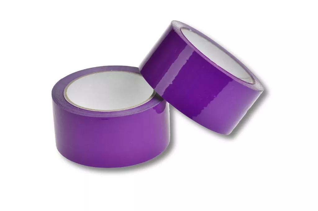 PP-Packband, 50 mm / 66 m, Acrylat, violett PP-Packband, 50 mm / 66 m, Acrylat, violett