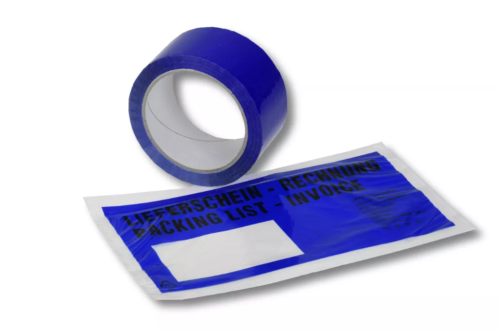 Lieferscheintaschen DIN Lang: Lieferschein/Rechnung, blau, 35 % Rezyklat Lieferscheintaschen DIN Lang: Lieferschein/Rechnung, blau, 35 % Rezyklat