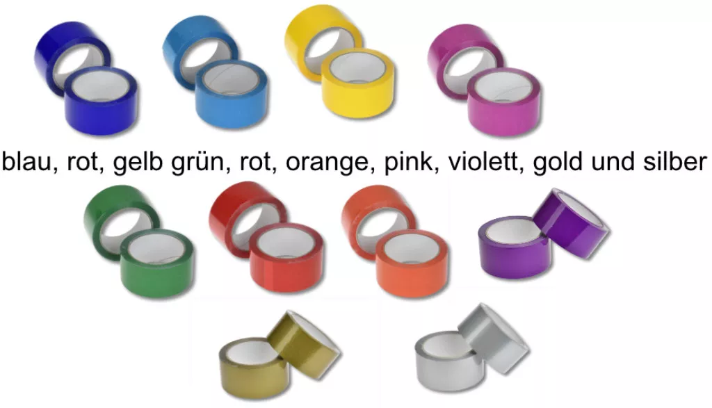 PP-Packband, 50 mm / 66 m, schwarz PP-Packband, 50 mm / 66 m, schwarz
