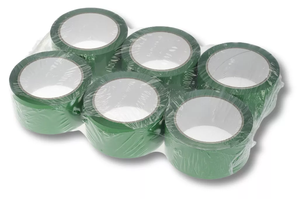 PP-Packband, 50 mm / 66 m, Acrylat, grün PP-Packband, 50 mm / 66 m, Acrylat, grün