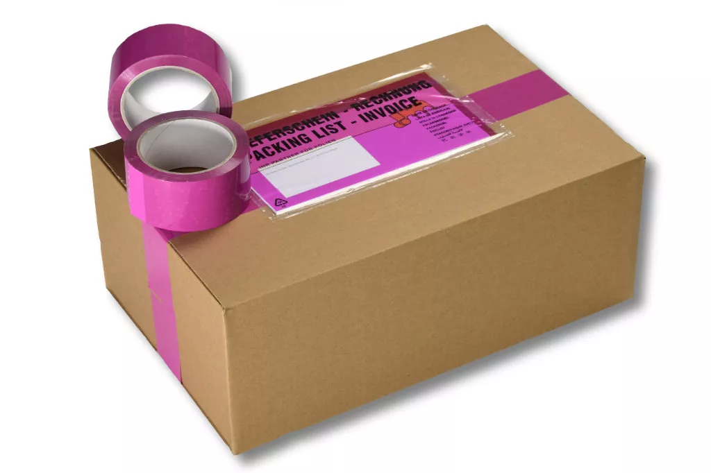 Lieferscheintaschen DIN Lang: Lieferschein/Rechnung, pink, 35 % Rezyklat Lieferscheintaschen DIN Lang: Lieferschein/Rechnung, pink, 35 % Rezyklat