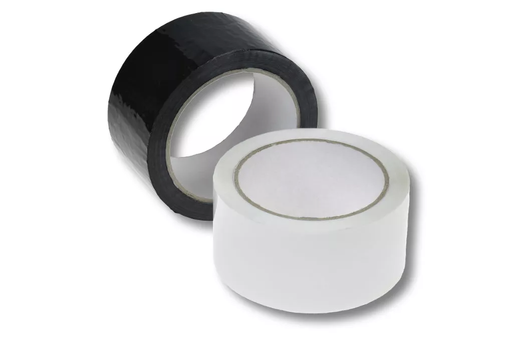 PP-Packband, 50 mm / 66 m, schwarz PP-Packband, 50 mm / 66 m, schwarz