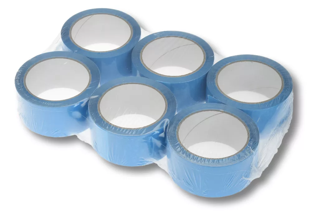 PP-Packband, 50 mm / 66 m, Acrylat, türkis PP-Packband, 50 mm / 66 m, Acrylat, türkis