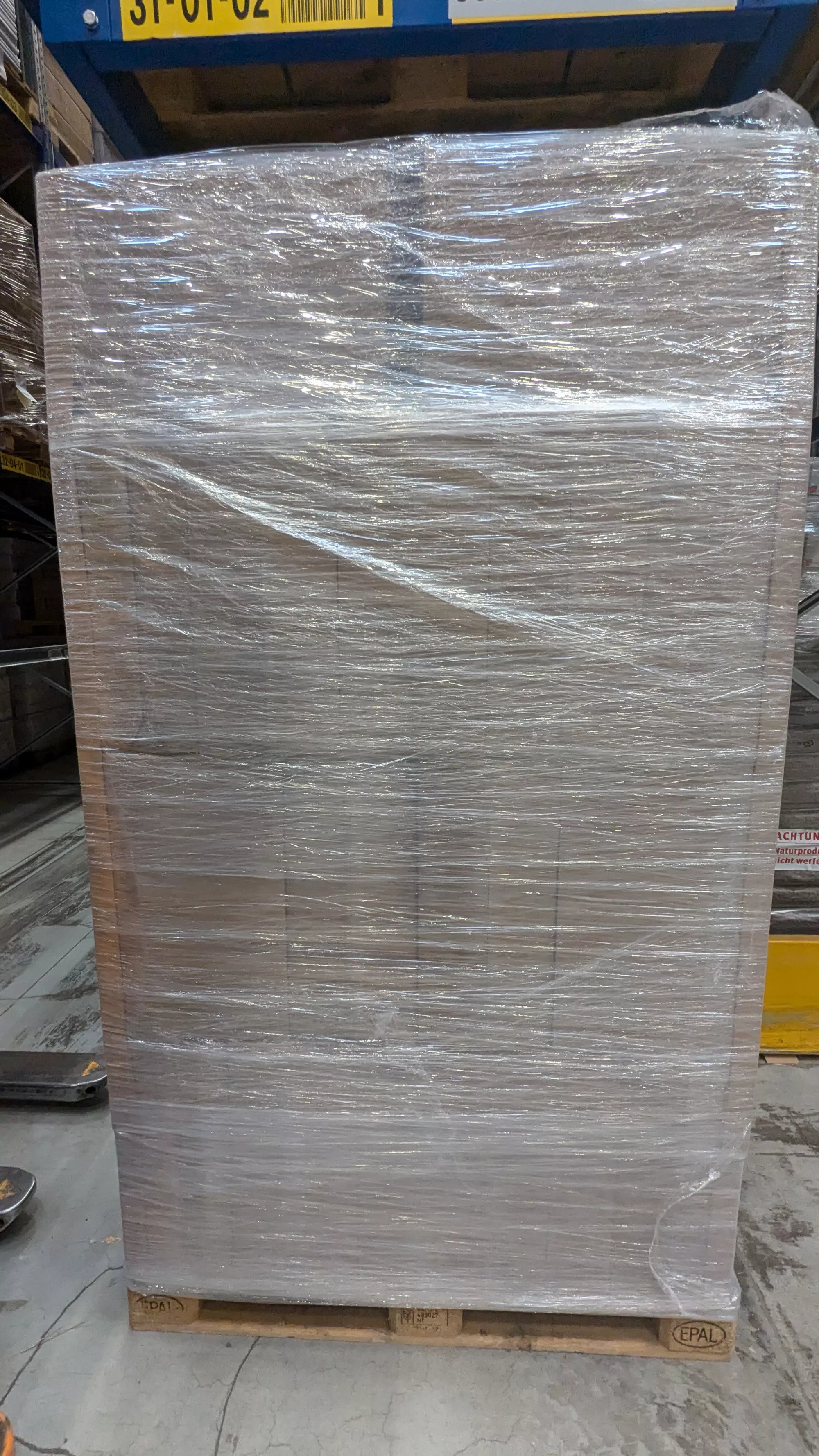 240 Rollen auf Palette - 17 my Handstretchfolie - Palettenware - 500mm x 300m 240 Rollen auf Palette - 17 my Handstretchfolie - Palettenware - 500mm x 300m