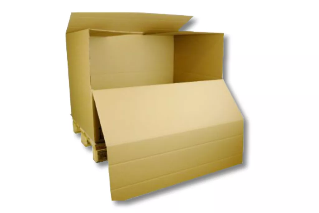 Palettenkarton, 1180 x 780 x 760 mm, zweiwellig, 0201/2.3 BC Palettenkarton, 1180 x 780 x 760 mm, zweiwellig, 0201/2.3 BC