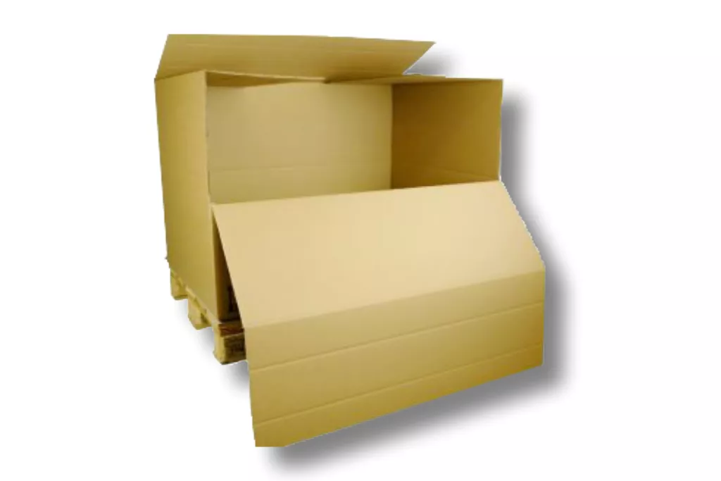 Palettenkarton, 1180 x 780 x 1040 mm, zweiwellig, 0201/2.3 BC Palettenkarton, 1180 x 780 x 1040 mm, zweiwellig, 0201/2.3 BC