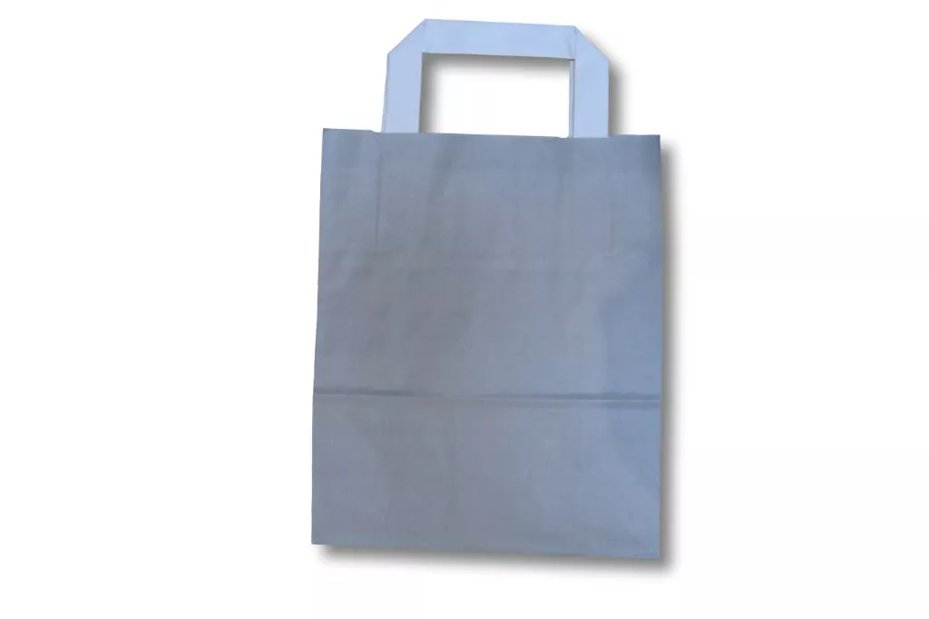 Papiertragetaschen 3,0 kg, grau Papiertragetaschen 3,0 kg, grau