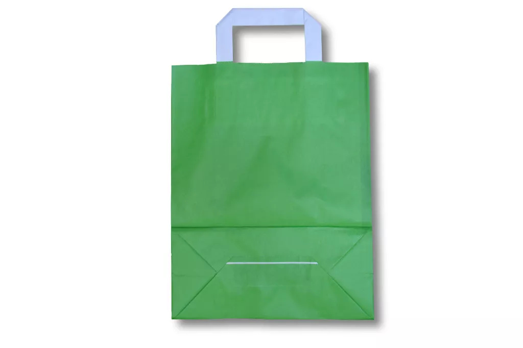 Papiertragetaschen 3,0 kg, grün Papiertragetaschen 3,0 kg, grün