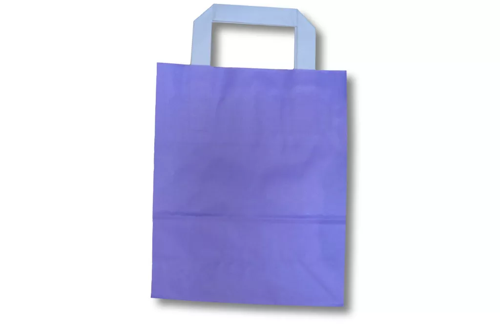 Papiertragetaschen 3,0 kg, violett Papiertragetaschen 3,0 kg, violett