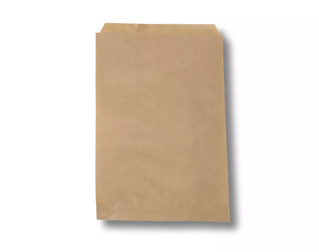 Papierbeutel, braun, 40 g/m², 220 x 320 + 20 mm Papierbeutel, braun, 40 g/m², 220 x 320 + 20 mm
