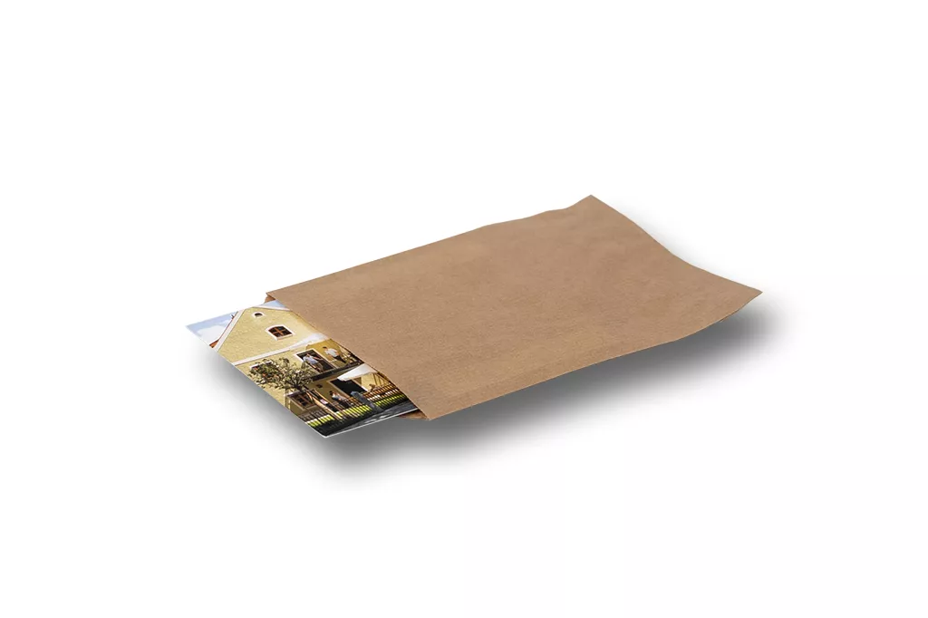 Papierbeutel, braun, 40 g/m², 220 x 320 + 20 mm Papierbeutel, braun, 40 g/m², 220 x 320 + 20 mm
