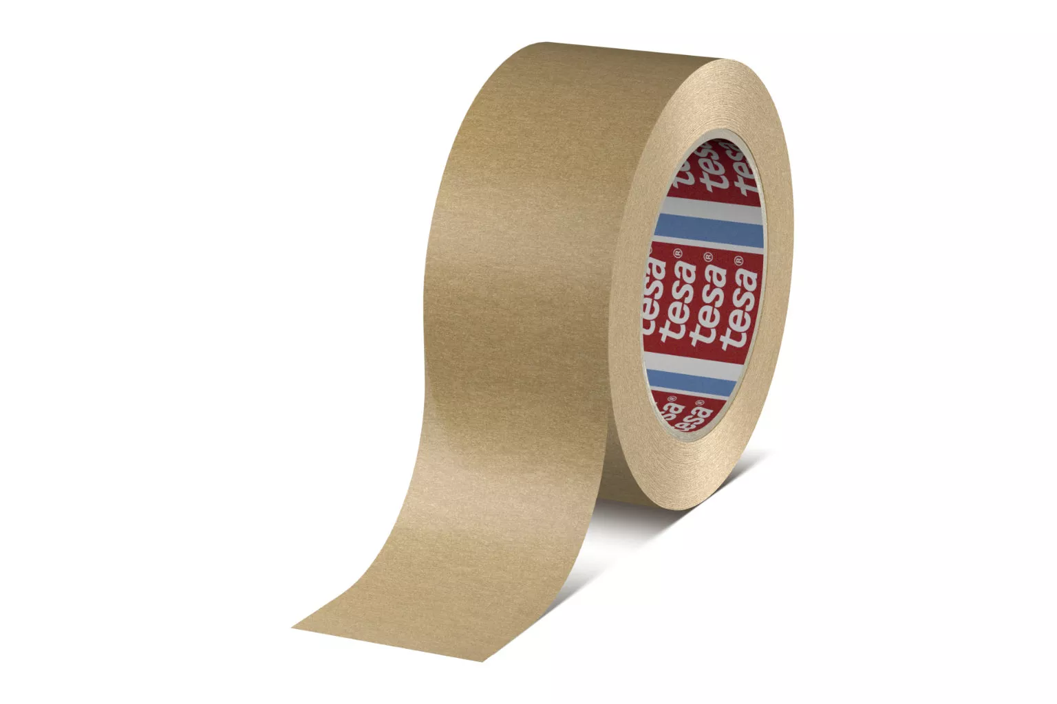 Papierklebeband Tesa 4713, 50 mm / 50 m, braun