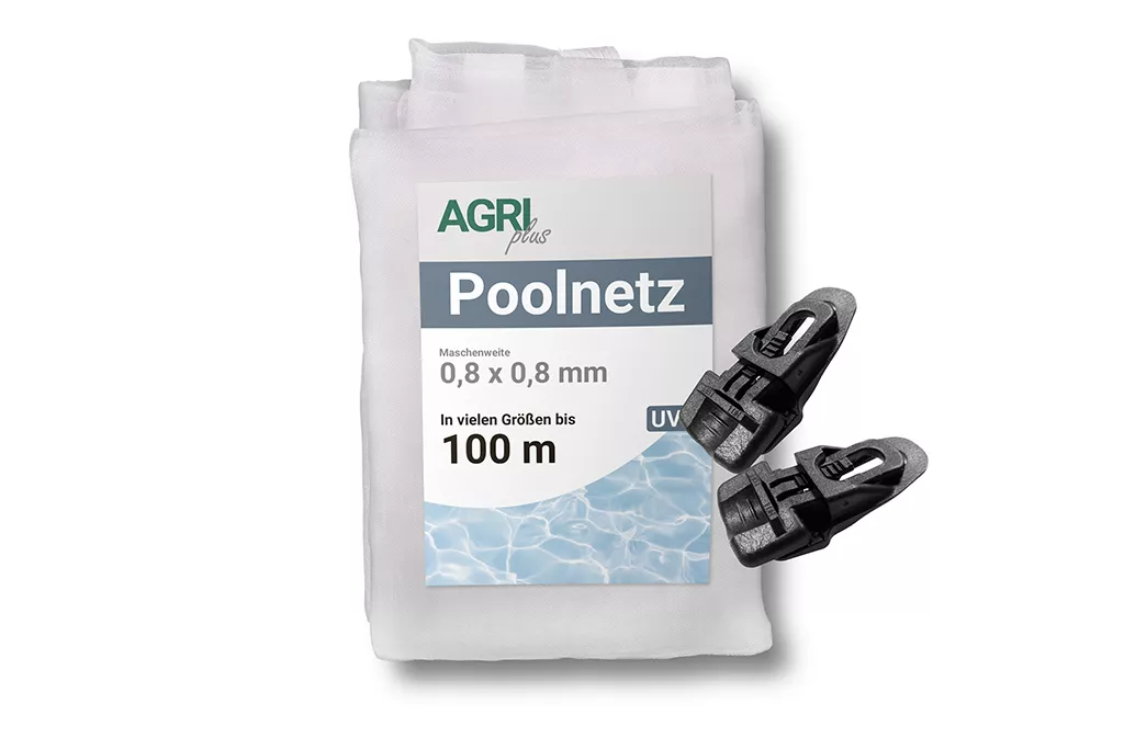 Pool Abdecknetz inklusive HOLDon Ösen 2 x 10 m