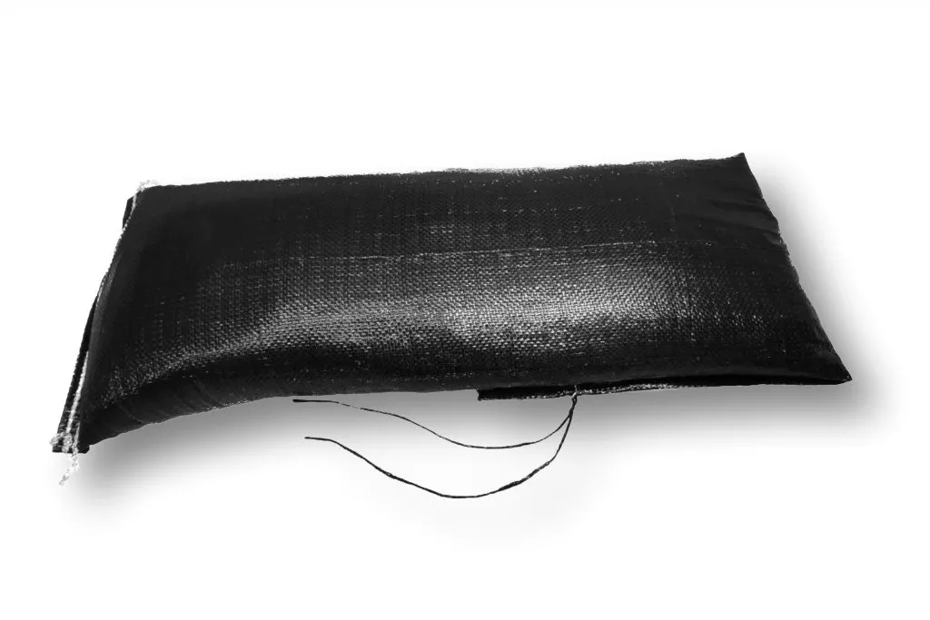 Sandsäcke, 300 x 1000 mm, schwarz, GEFÜLLT Sandsäcke, 300 x 1000 mm, schwarz, GEFÜLLT