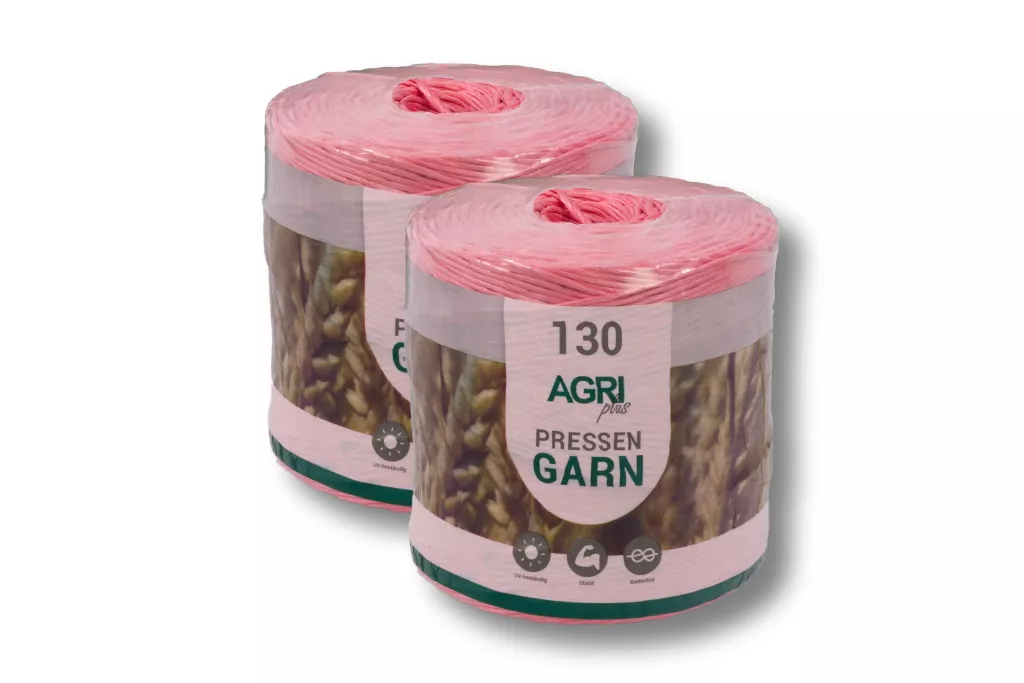 AGRIplus Pressengarn, 130m je kg, rot, "extra stark" AGRIplus Pressengarn, 130m je kg, rot, "extra stark"
