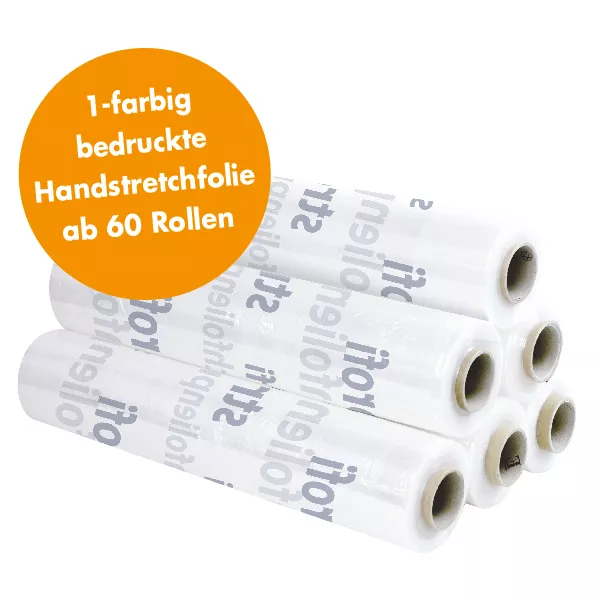 Handstretchfolie bedruckt Rollen
