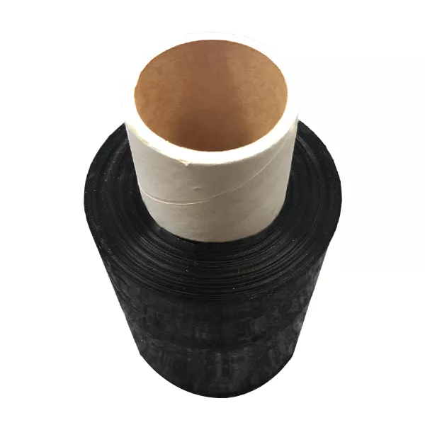 Schwarze Bündelstretchfolie Kern Bündelstretchfolie schwarz Kern