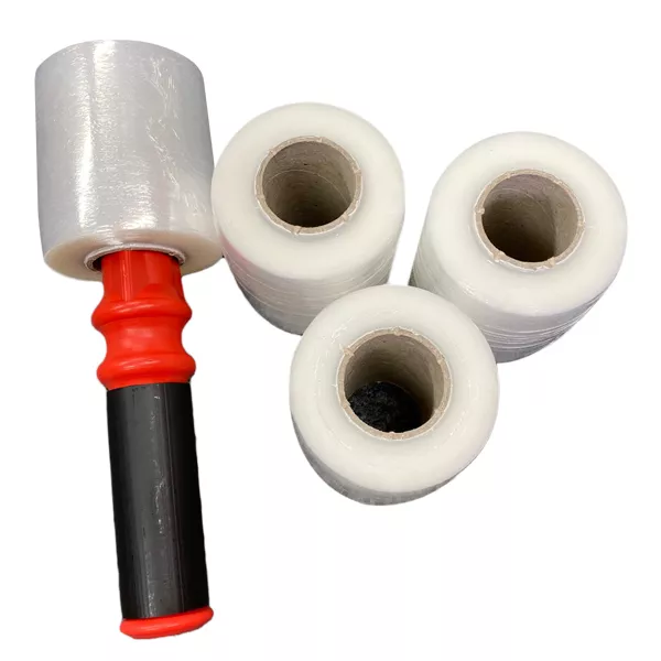 PREMIUM Bündelstretchfolie transparent mit Abroller PREMIUM Bündelstretchfolie Abroller