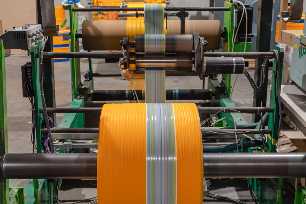 Gemüsesäcke 5 kg auf Rolle, orange / blau, 340 x 460 mm Gemüsesäcke 5 kg auf Rolle, orange / blau, 340 x 460 mm