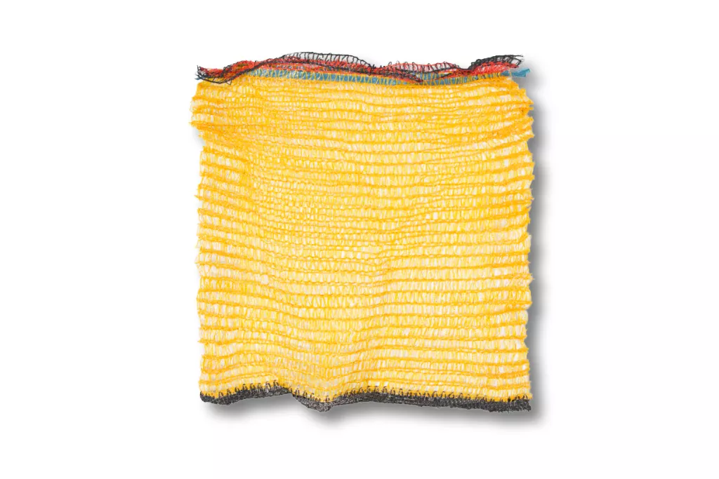 Kartoffelsäcke / Obstsäcke 10 kg mit Zugband, goldgelb, 370 x 590 mm