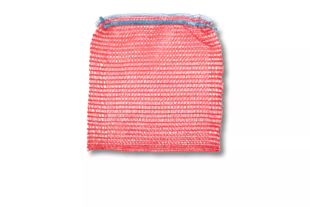 Gemüsesäcke 2,5 kg mit Zugband, rot, 280 x 360 mm