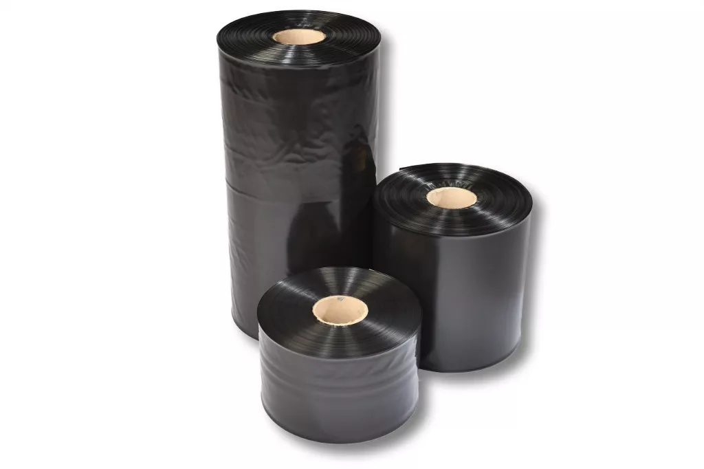 Schlauchfolie SCHWARZ 80 x 0,10 mm / 250 m Schlauchfolie SCHWARZ 80 x 0,10 mm / 250 m