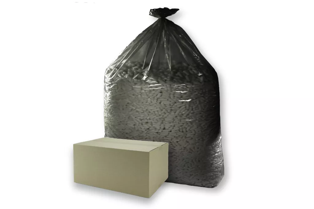 Müllsäcke, 240 Liter, grau, Typ 40 (23 µ), 630+520 x 1500 mm, HDPE Müllsäcke, 240 Liter, grau, Typ 40 (23 µ), 630+520 x 1500 mm, HDPE