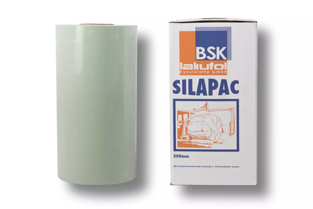 Silapac Agrarstretchfolie, 500 mm / 1800 m, grün